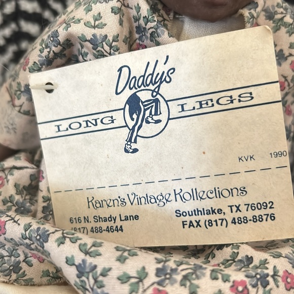 Rare Daddy’s Long Legs Doll- Hang tag is attached. - Picture 2 of 9